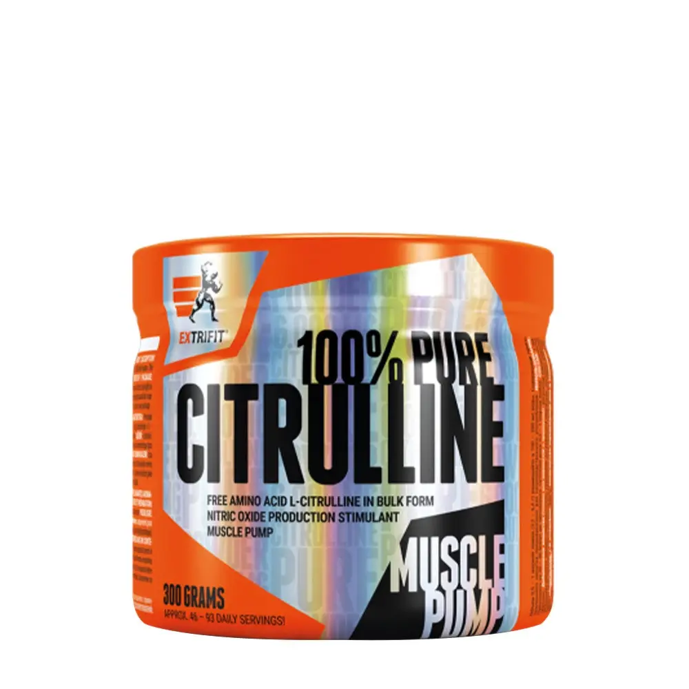 Extrifit Citrulline Pure Powder 300 g vitt pulver