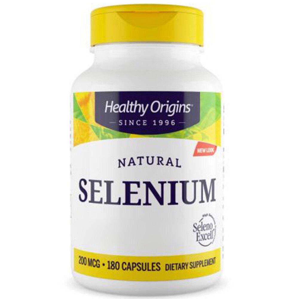 Healthy Origins Seleno Excell Selenium 200 mcg 180 kapslar förpackning