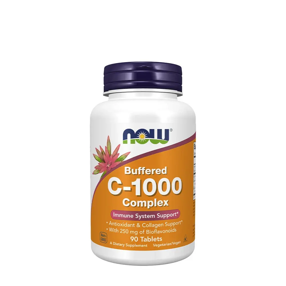 NOW Foods Buffrat C-vitamin 1000 Complex förpackning