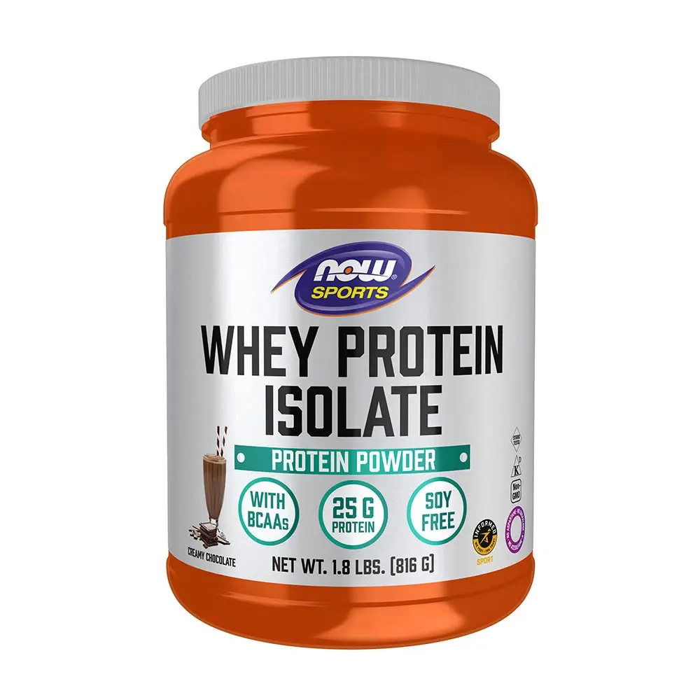 NOW Foods Vassleproteinisolat Choklad 816 g