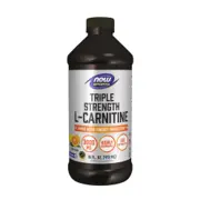 NOW Foods L-Karnitin flytande 3000 mg citrus 473 ml flaska