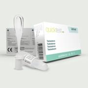 Quicktest testosteron test hemmatest förpackning med fingerstick-lancett
