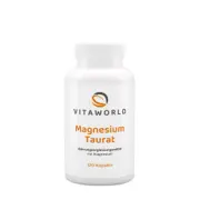 Vitaworld Magnesium Taurat 120 kapslar förpackning