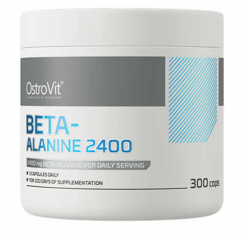 OstroVit Beta-Alanine 2400 mg kapselburk med 300 kapslar
