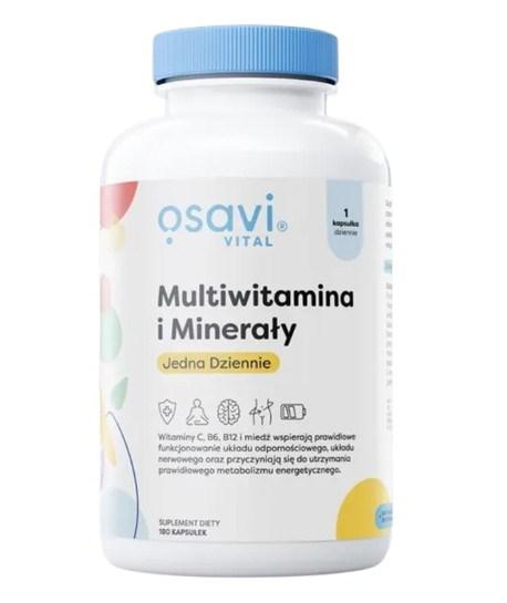 Osavi Multivitamin och Mineraler En om Dagen 60 kapslar förpackning