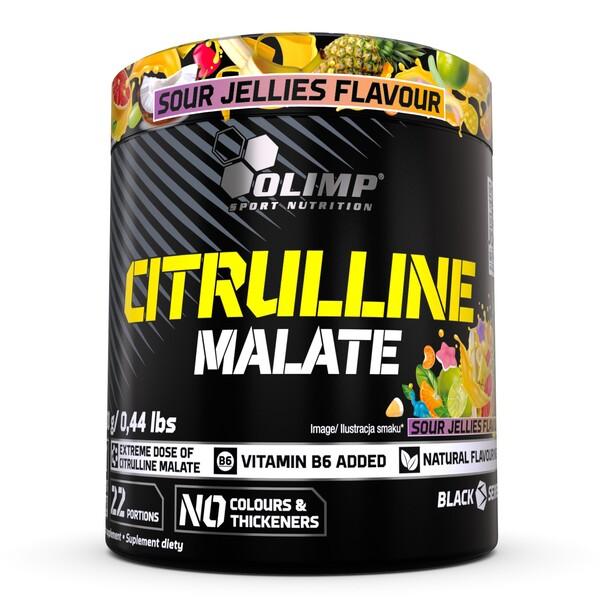 Olimp Nutrition Citrullinmalat sura gelégodisar 200g