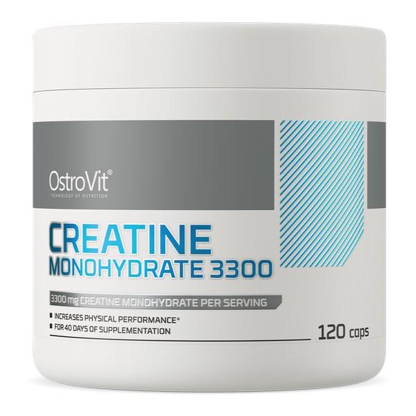 OstroVit Kreatinmonohydrat 3300 mg 120 kapslar
