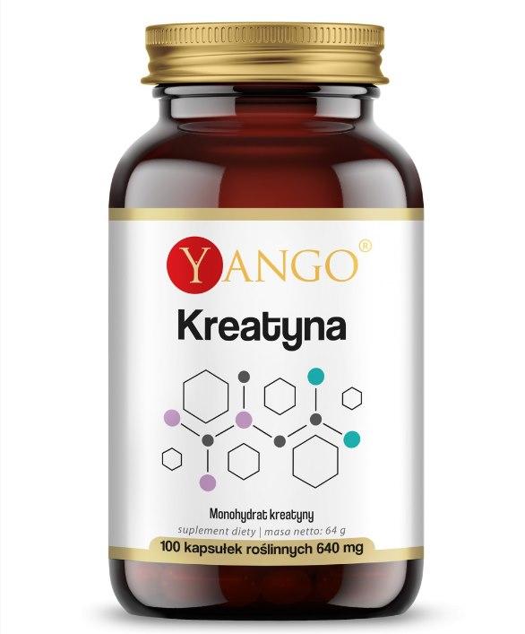 Yango Kreatin 100 kapslar i förpackning